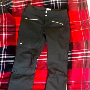 Women’s ski pants Obermeyer Clio softshell, fleece lined, size 12 short.